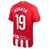 Camisola Atlético Madrid Morata 19 Homen Equipamento 1ª 23/24